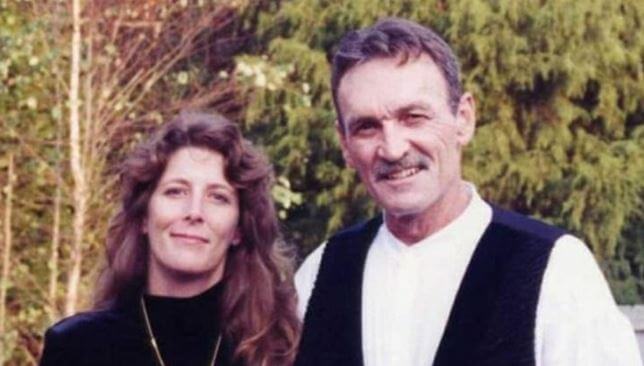 Nancy Ann Naumer with her husband Muse Watson.